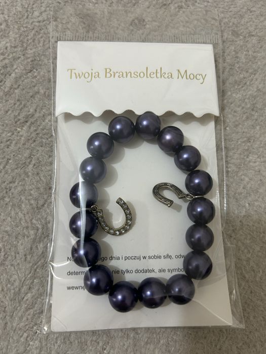 Bransoletka mocy podkówki na szczęście