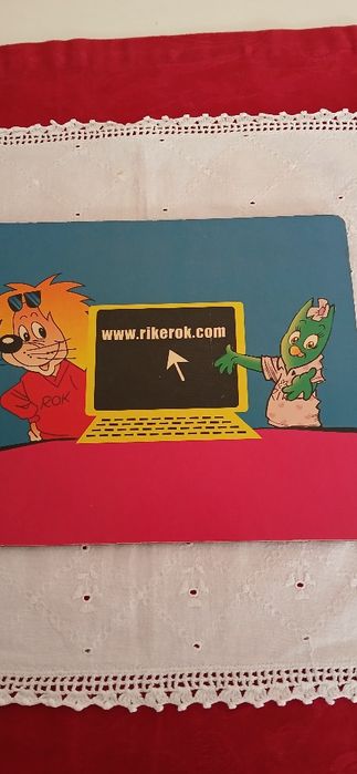 Tapete para rato/computador, antigo