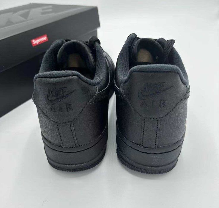 Nike Air Force 1 Low Supreme Black R.38