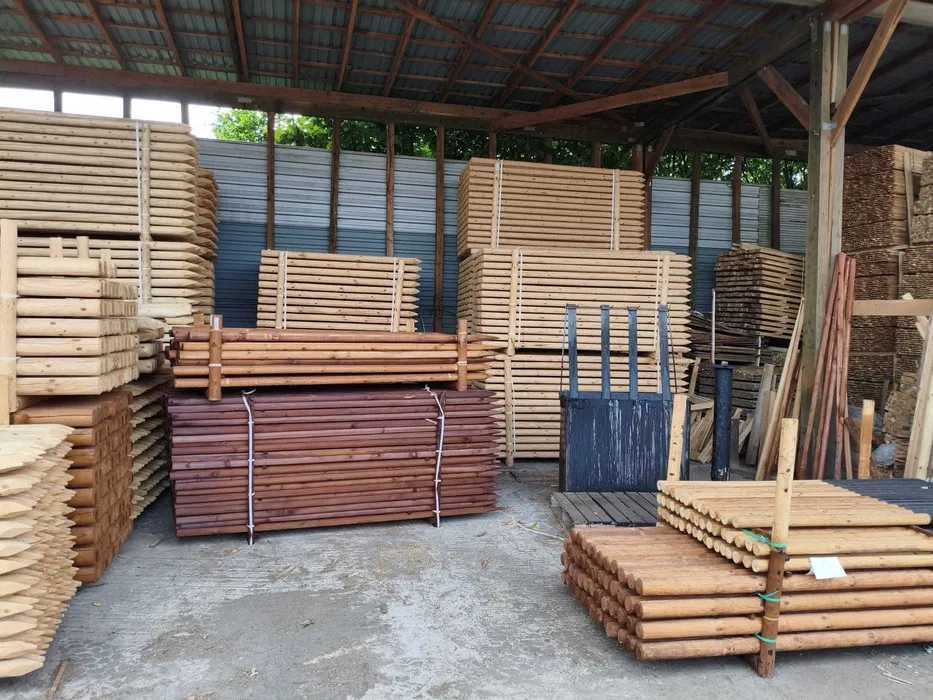 Paliki do drzewek, paliki toczone*** 5x250***6x250**8x220**