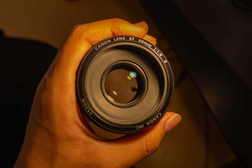 Canon EF 50mm F1.8 II [Como novo]