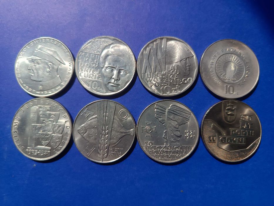 10 złotych 1967 - 1972 PRL obrazkowe