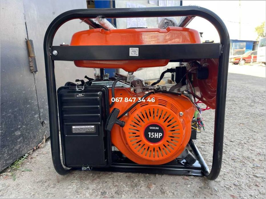 Генератор Zeppelin GZ 5500 Бензиновый 5,5 кВт Электростартер 1 фазный