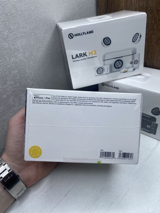 Hollyland LARK M2 Combo 2 мікрофони USB-C Lightning для камери iPhone Android + Гарантія
