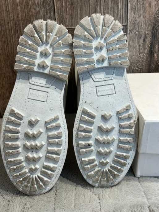 Białe skórzane botki damskie Filling Pieces Jenn 40