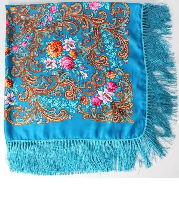Українська народна хустка, хустина, украинский платок с бахромой
