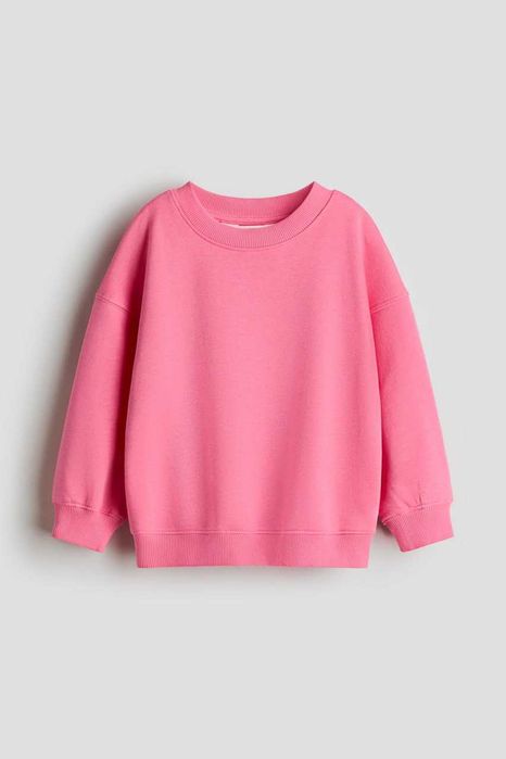Світшот H&M для дівчинки | тепла кофта на флісі