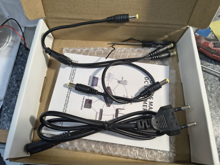 DC UPS (ДБЖ) до WiFi роутера, оптики, РоЕ  12v/9v/5v