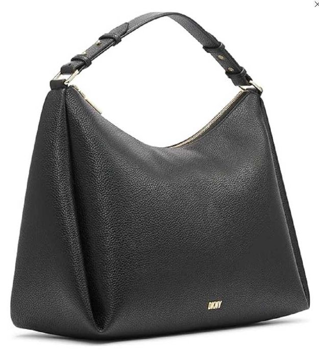 Czarna Torebka DKNY Hailey Hobo Na Ramię/Listonoszka