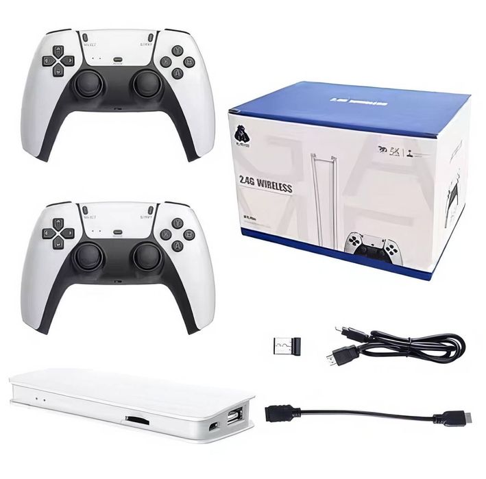 Игровая приставка M15 64gb беспроводные джойстики, приставка для ТВ