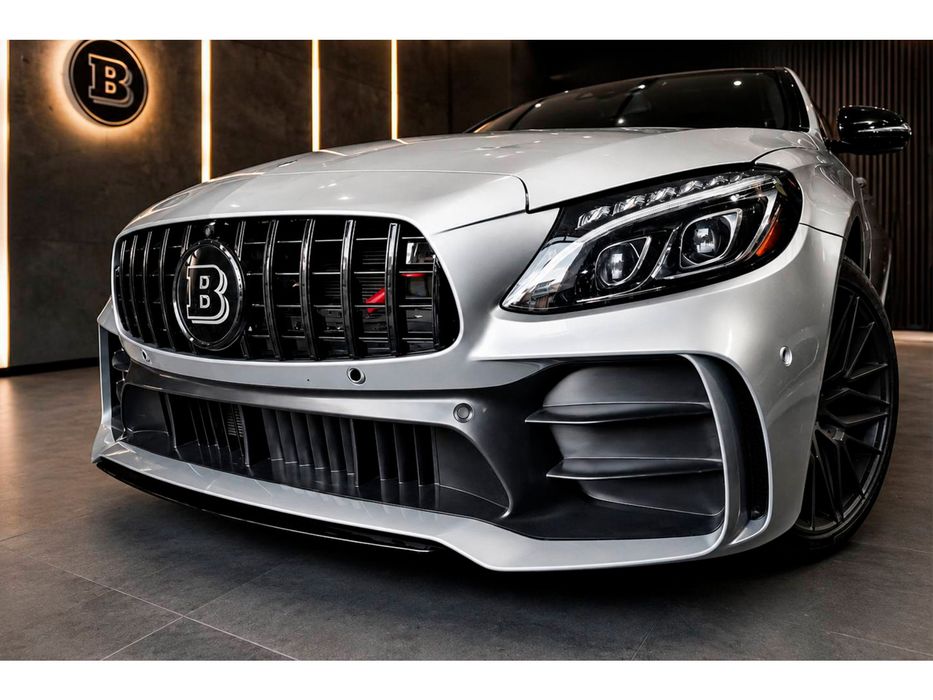 Mercedes C-сlass W205 2014-2021 рр. Передній бампер в зборі (дизайн C63 GT)