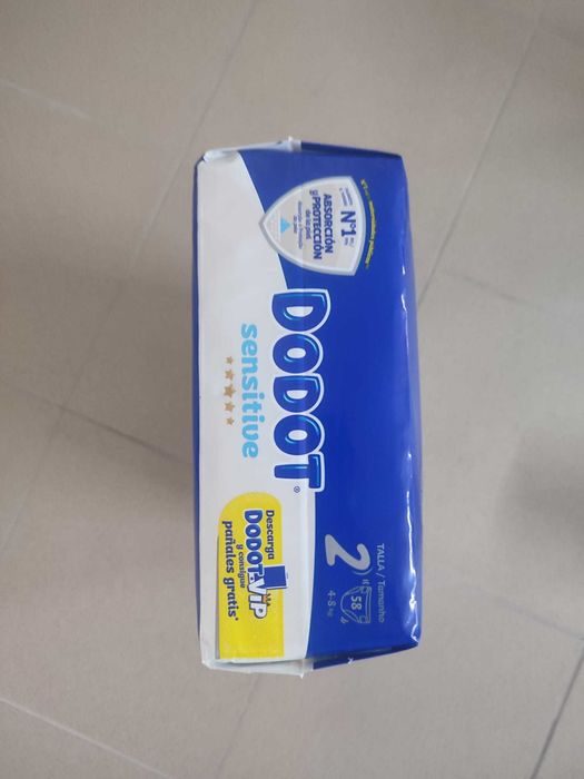 Fraldas DODOT Sensitive 2 - 58 unidades