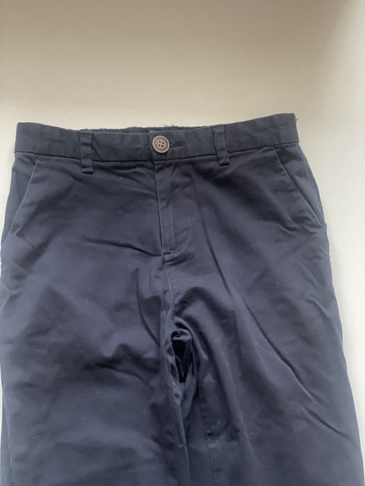 Темно- сині  брюки Next на хлопчика 140-150 см