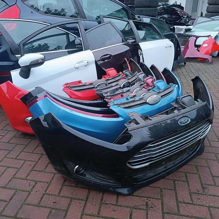 Ford Fiesta MK7  klapa maska zderzak błotnik drzwi lampy INNE CZĘSCI