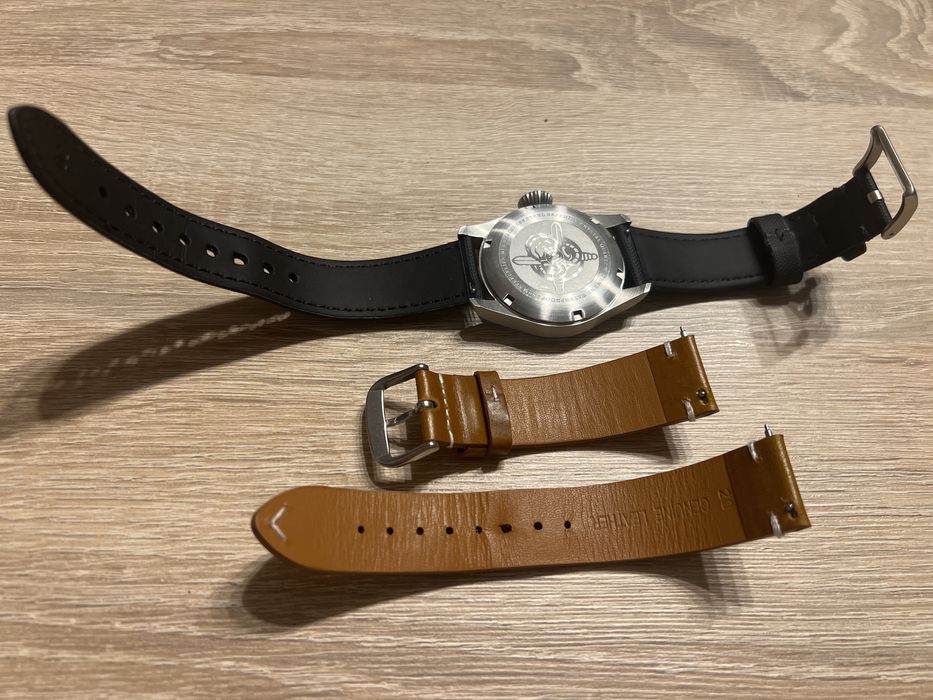 Zegarek STEELFLIER  Pilot 1903 200m dwa paski