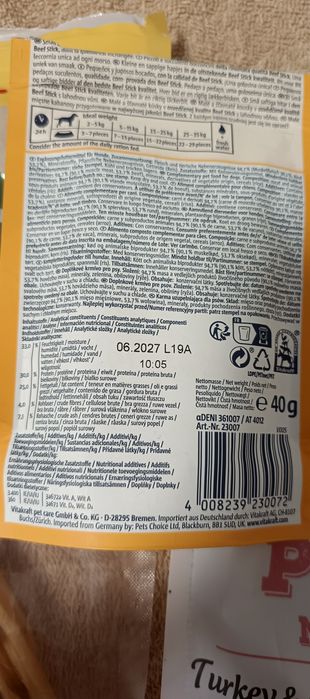 Smaczki dla pieska