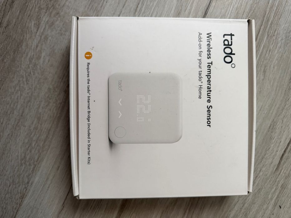 Tado wireless temperature sensor czujnik temperatury bezprzewodowy nowy