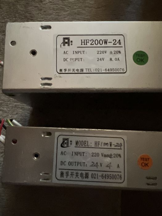 Блок питания параметры на фото