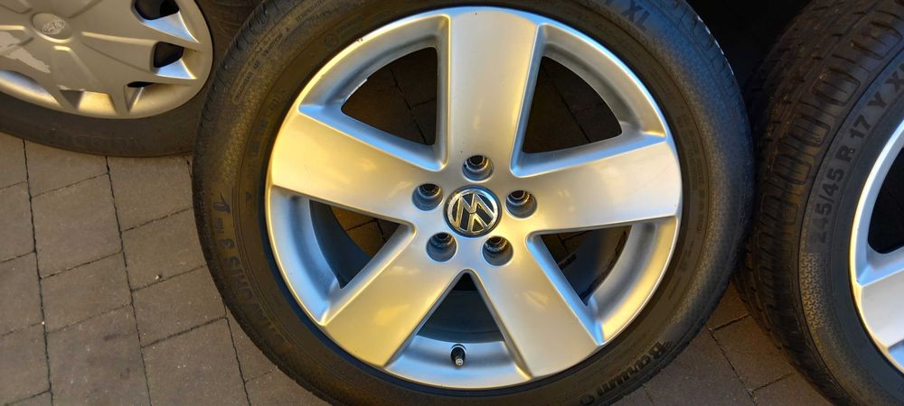 Felgi oryginał VW/SEAT/SKODA/Gr.VAG 7.5x17, 5x112, ET47, 57.1,bez opon