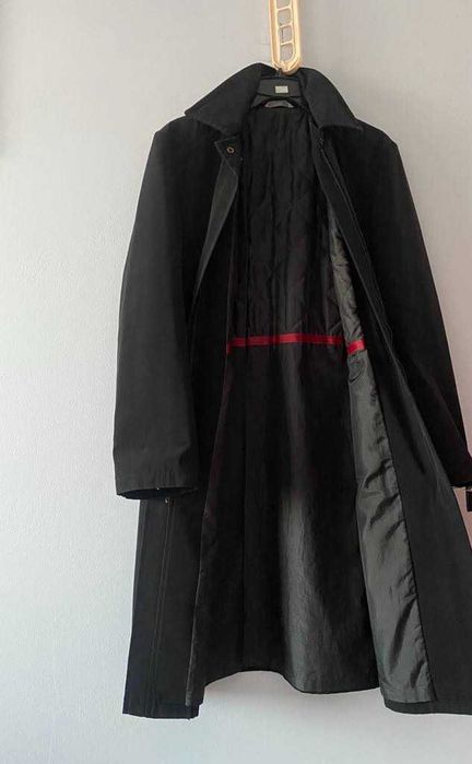 M&S Płaszcz damski czarny na zamek przejściowy 10