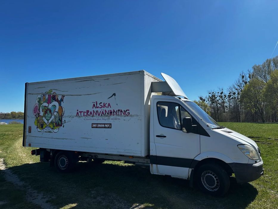 Mercedes-Benz Sprinter  315 CDI Automat klima Kontener 4,20 Winda FV23% 906 OM646  Sprinter 315 CDI Automat Klima Kontener 4,20 Winda FV23% 906 OM646