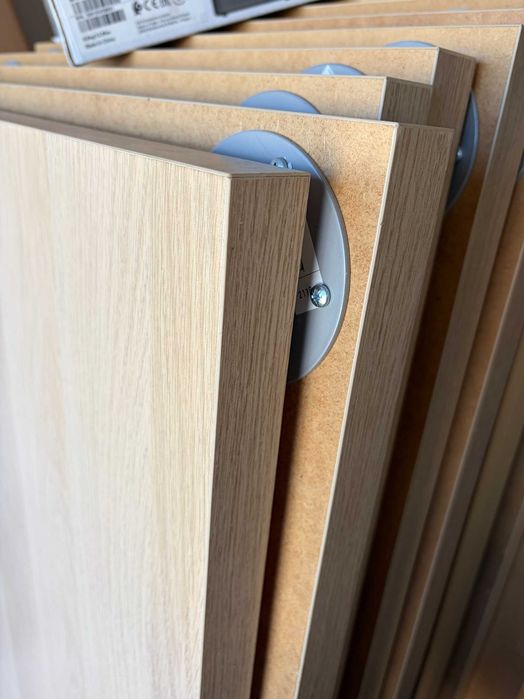 Biurko IKEA LAGKAPTEN/ADILS 120×60 cm, imitacja dębu bejcowanego na biało
