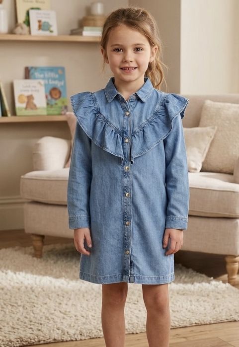 Сукня джинсова Zara дитяча, розмір 110