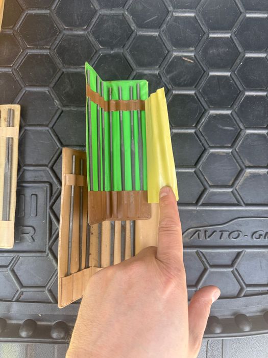 Надфілі радянські поштучно в чохлах в набори