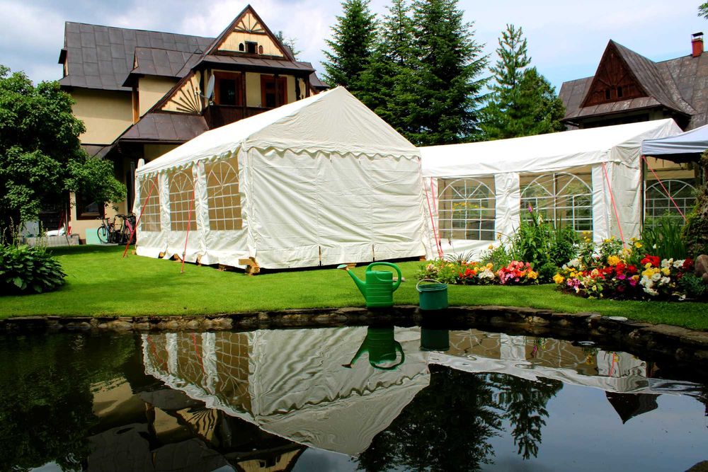 Wypożyczalnia namiotów na imprezy. Wesela, poprawiny - Wynajem sprzętu