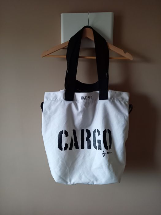 Torba Cargo by owee biała torebka z cordury wodoodporna rozm. M medium