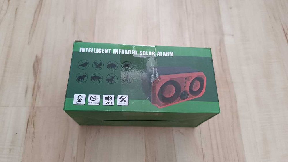 Alarm solarny z czujnikiem ruchu