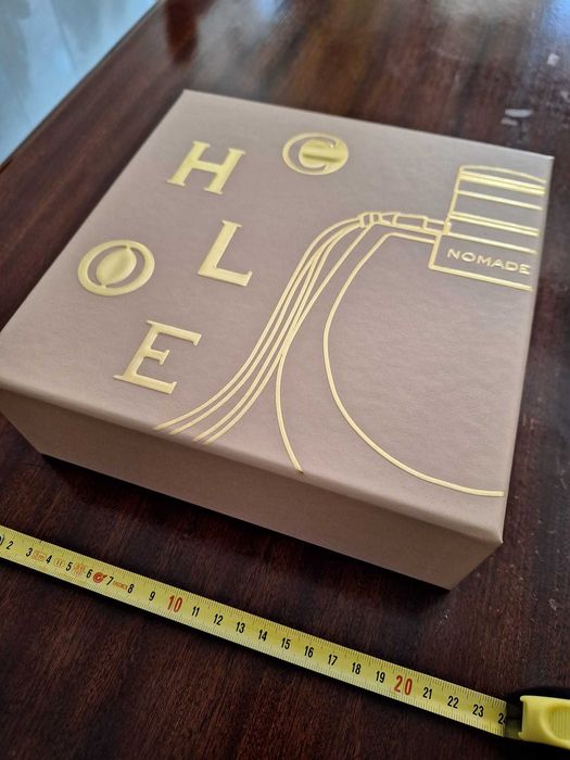 caixa em cartão reciclado