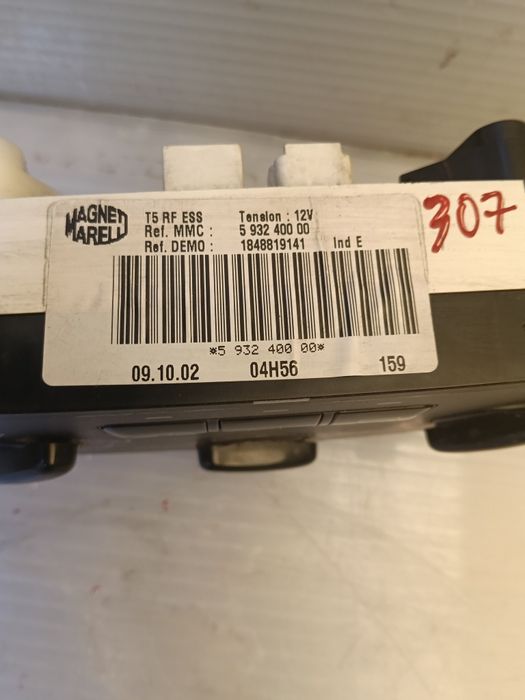 Comando controlador de Sofagem / AC - Peugeot 307