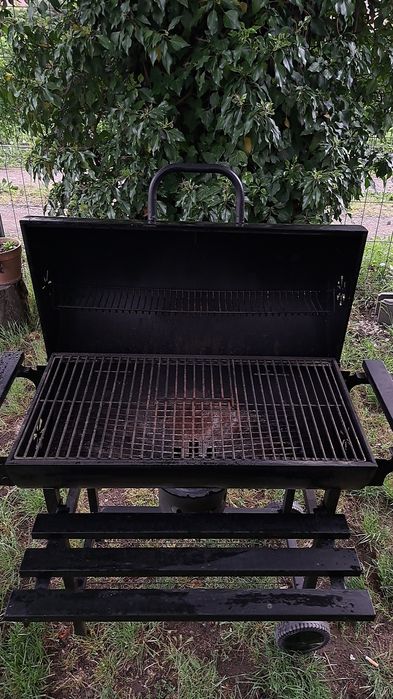 GRILL węglowy ogrodowy brykiet gratis