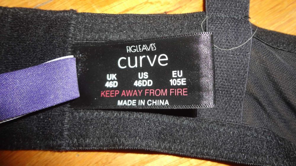 Biustonosz Figleaves Curve Art Balcony 105E jak panache,paski, strapsy