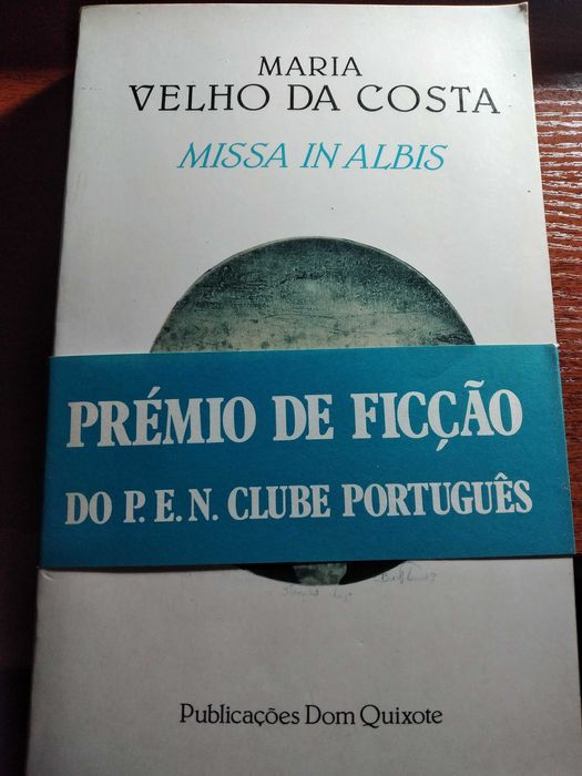 MISSA IN ALBIS - de Maria Velho da Costa - 1ª Edição