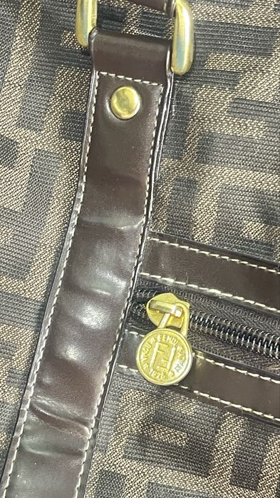 Fendi Zucca дорожная сумка, большая