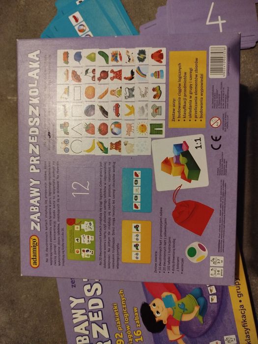 zestaw edukacyjny Adamigo Zabawy Przedszkolaka.