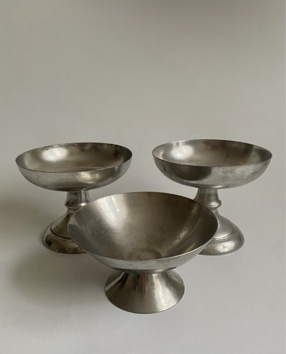 Металические креманки винтаж