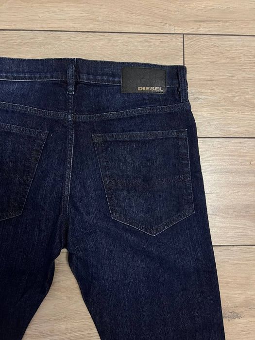 Чоловічі класичні темно-сині джинси стрейчеві Diesel D-Luster Slim розмір 30х30