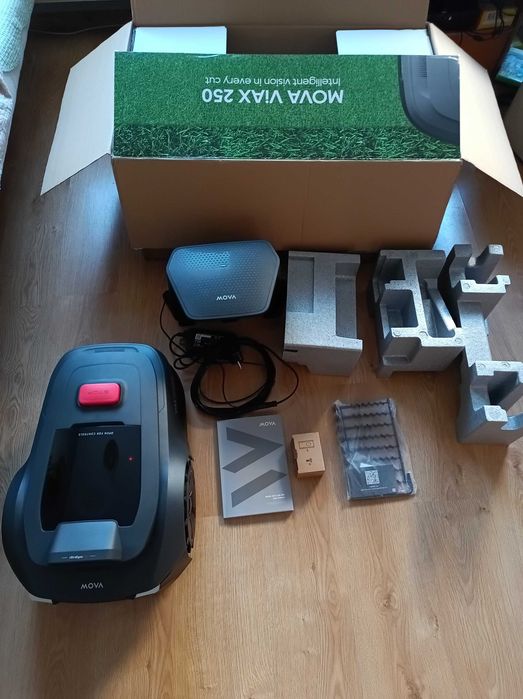 Robot Koszący Mova viax 250 m² AI Mapowanie Bezprzewodowy