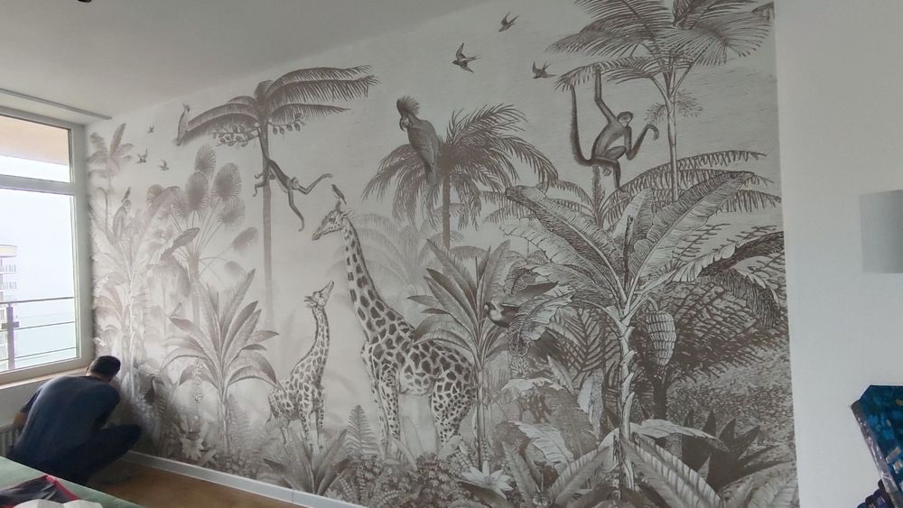 Поклейка обоев.Качество