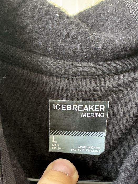 Чоловіча кофта icebreaker merino wool розмір L