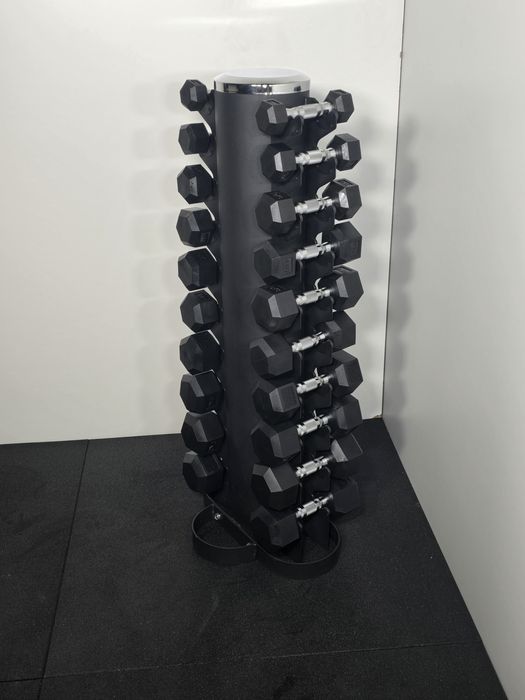 Zestaw hantli Hex od 1 kg.do 10 kg.