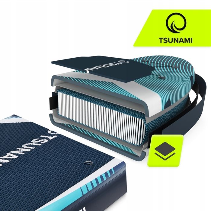 Надувна дошка SUP для плавання TSUNAMI 350 см