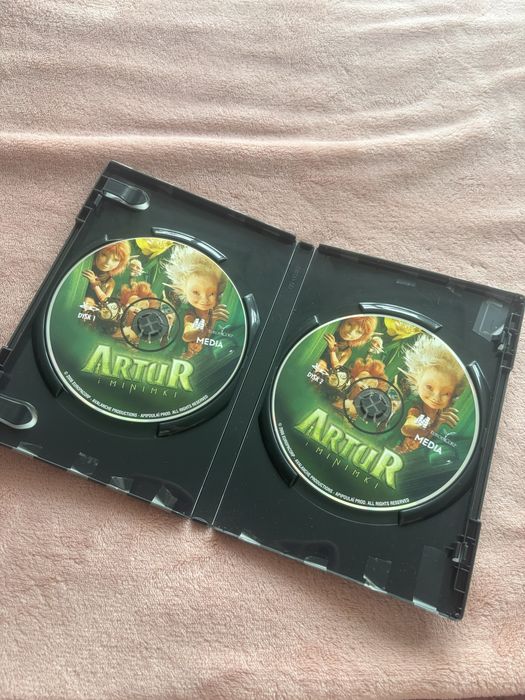 Bajka/ film fabularny na dvd Artur i Minimki