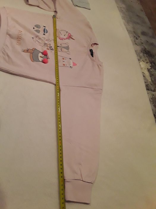 4 szt. Bluzka, bluza cekiny, koszula r. 123 coolclub i inne