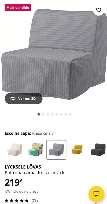 Sofá cama - Poltrona - cama ikea
