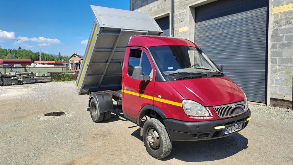 gazela 4x4 wywrotka