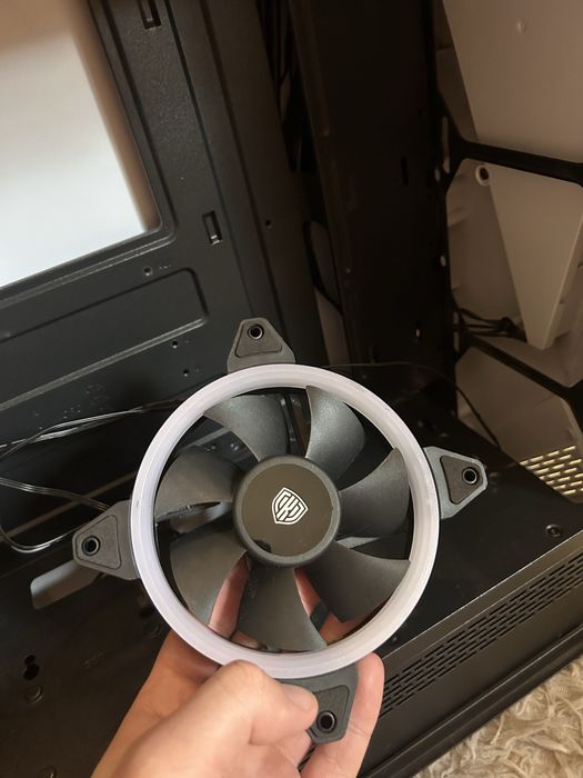 Obudowa komputera Kolink void RGB biała